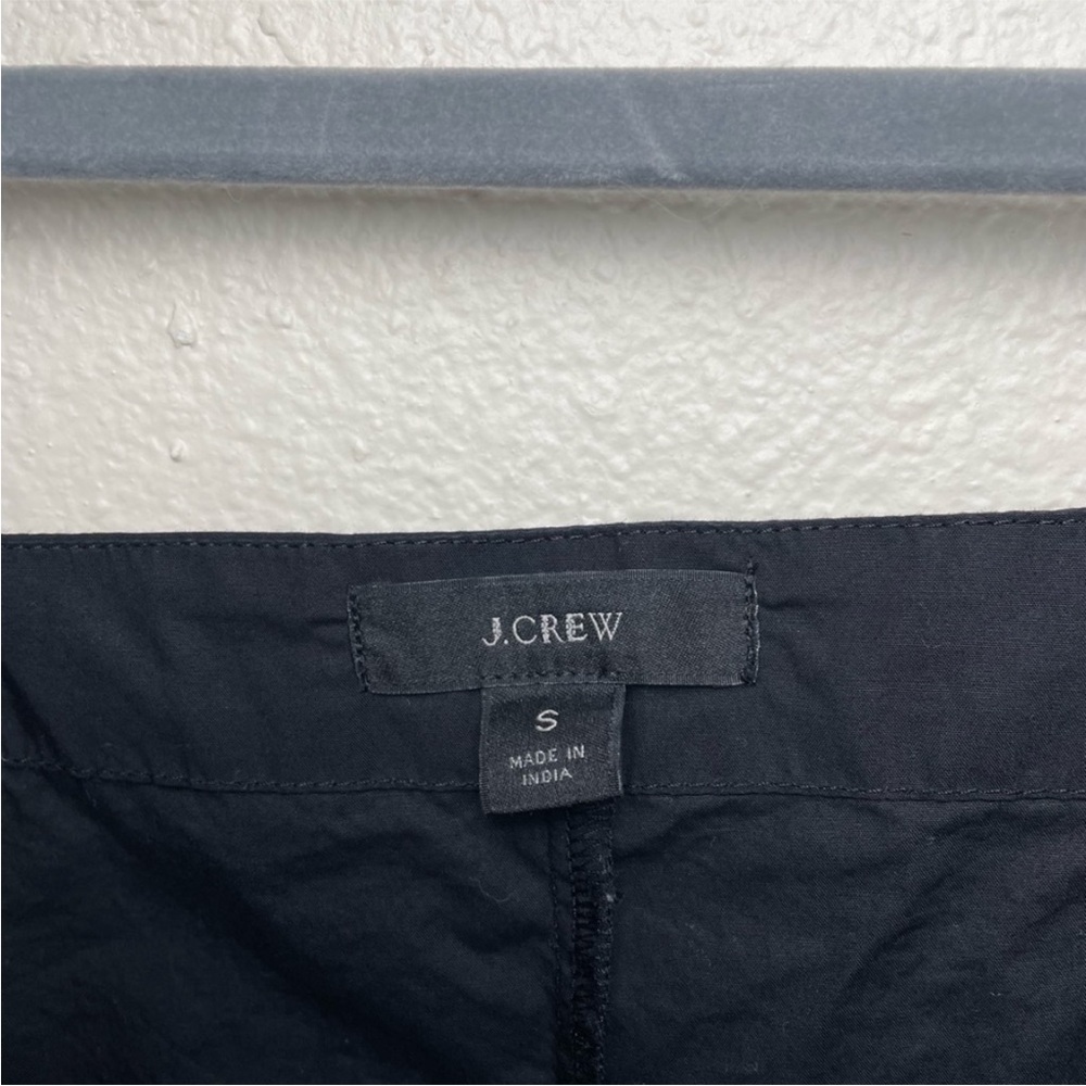 J. Crew Black Square Neck Midi Dress Small - Picture 2 of 5